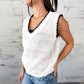 Women's Pullover Hollow-out Knitted Swimsuit Cover-up