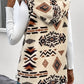 Women's Double-sided Printed Hooded Vest